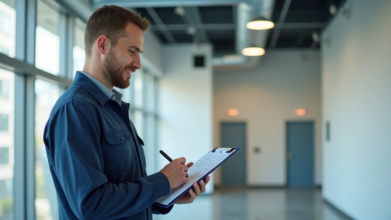 Exemple de maintenance de système de désenfumage à Camon (09500)